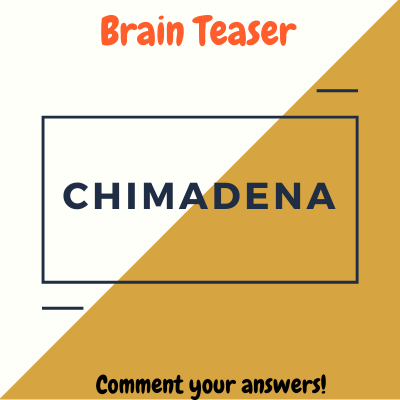 CHIMADENA – Answer | Brain Teaser Puzzle