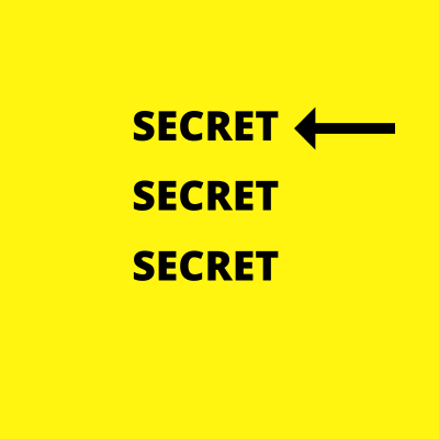 SECRET SECRET SECRET  | Rebus with Answer