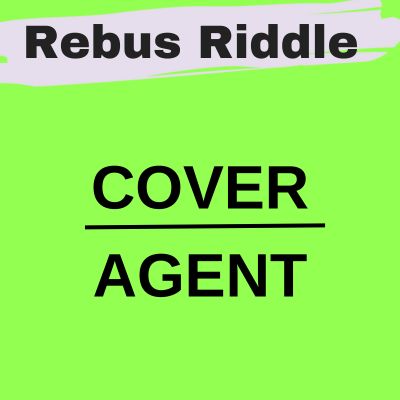 Cover Agent rebus